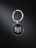 Broken smiles keychain